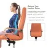 Chaise de bureau ergonomique avec roulettes et accoudoirs - Manga image 7
