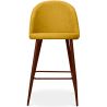 Tabouret rembourré en tissu - Design scandinave - 66cm- Evelyne image 7