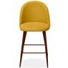 Tabouret rembourré en tissu - Design scandinave - 66cm- Evelyne image 7