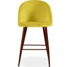 Tabouret tapissé en velours - Design scandinave - 66cm - Evelyne image 7
