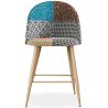 Tabouret Rembourré en Patchwork - Style Scandinave - 66cm -  Evelyne  image 7