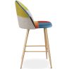 Tabouret Rembourré en Patchwork - Style Scandinave - 66cm - Evelyne image 7