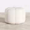 Pouf Rond Rembourré en Tissu Bouclé - Posera image 7