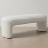 Banc Tapissé en Tissu Bouclé - Vieire image 7