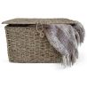Panier en Fibre Naturelle avec Couvercle - 40x30CM - Baulera image 7