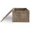 Panier en Fibre Naturelle avec Couvercle - 40x30CM - Baulera image 7