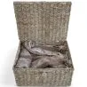 Panier en Fibre Naturelle avec Couvercle - 40x30CM - Baulera image 7
