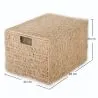 Panier en Fibre Naturelle avec Couvercle - 40x30CM - Maracay image 7