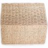 Panier en Fibre Naturelle avec Couvercle - 40x30CM - Maracay image 7