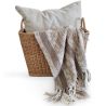 Panier en Rotin avec Poignées - 45x35CM - Luisa image 7