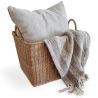Panier en Rotin avec Poignées - 45x35CM - Luisa image 7