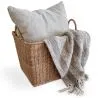 Panier en Rotin avec Poignées - 45x35CM - Luisa image 7