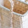 Panier en Fibres Naturelles avec Poignées - 30x25CM - Haret image 7