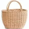 Panier en rotin avec poignées - Keray image 7