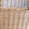 Panier en rotin avec poignées - Keray image 7
