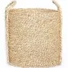 Panier en Fibres Naturelles avec Poignées - 30x30CM - Taral image 7