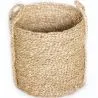 Panier en Fibres Naturelles avec Poignées - 30x30CM - Taral image 7