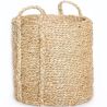 Panier en Fibres Naturelles avec Poignées - 30x30CM - Taral image 7