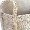 Panier en Fibres Naturelles avec Poignées - 30x30CM - Taral image 7