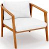 Fauteuil d'extérieur en bois de teck - Bamas image 7