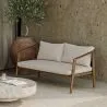 Canapé d'extérieur en bois de teck - 140 CM - Bamas image 7