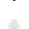 Lampe de Plafond Suspendue avec Abat-jour en Tissu Beige - Fula image 7