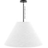 Lampe de Plafond Suspendue avec Abat-jour en Tissu Beige - Fula image 7