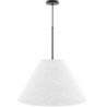 Lampe de Plafond Suspendue avec Abat-jour en Tissu Beige - Fula image 7