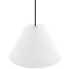 Lampe de Plafond Suspendue avec Abat-jour en Tissu Beige - Fula image 7