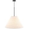 Lampe de Plafond Suspendue avec Abat-jour en Tissu Beige - Fula image 7