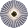 Lampe Murale Applique Fleur en Métal Blanc et Doré - 45CM image 7