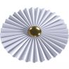 Lampe Murale Applique Fleur en Métal Blanc et Doré - 45CM image 7
