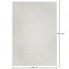 Grand Tapis Design Contemporain et Moderne - Beige (290x200 cm) - Meryland image 7