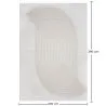 Grand Tapis Design Contemporain et Moderne - Beige (290x200 cm) - Buka image 7