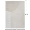 Grand Tapis Design Contemporain et Moderne - Beige (290x200 cm) - Ryng image 7