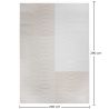 Grand Tapis Design Contemporain et Moderne - Beige (290x200 cm) - Kirui image 7
