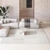 Grand Tapis Design Contemporain et Moderne - Beige (290x200 cm) - Qara image 7