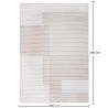 Grand Tapis Design Contemporain et Moderne - Beige (290x200 cm) - Xasa image 7