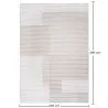 Grand Tapis Design Contemporain et Moderne - Beige (290x200 cm) - Xasa image 7