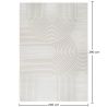 Grand Tapis Design Contemporain et Moderne - Beige (290x200 cm) - Grut image 7
