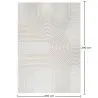 Grand Tapis Design Contemporain et Moderne - Beige (290x200 cm) - Grut image 7