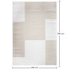 Grand Tapis Design Contemporain et Moderne - Beige (290x200 cm) - Layra image 7