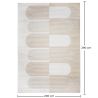 Grand Tapis Design Contemporain et Moderne - Beige (290x200 cm) - Qyar image 7