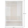 Grand Tapis Design Contemporain et Moderne - Beige (290x200 cm) - Verla image 7