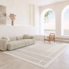 Grand Tapis Design Contemporain et Moderne - Beige (290x200 cm) - Verla image 7