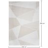 Grand Tapis Design Contemporain et Moderne - Beige (290x200 cm) - Cerna image 7