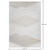 Grand Tapis Design Contemporain et Moderne - Beige (290x200 cm) - Utana image 7