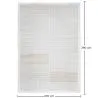 Grand Tapis Design Contemporain et Moderne - Beige (290x200 cm) - Pestra image 7