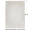 Grand Tapis Design Contemporain et Moderne - Beige (290x200 cm) - Rivola image 7