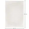 Grand Tapis Design Contemporain et Moderne - Beige (290x200 cm) - Dubisa image 7